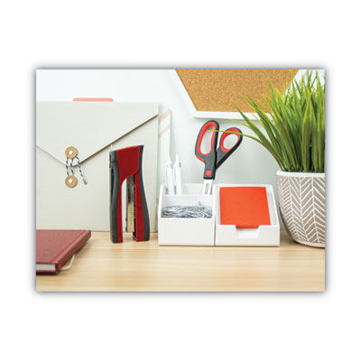 Dynamo Stapler, 20-Sheet Capacity, Red