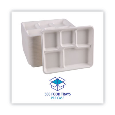TRAY,10X8,5-CMP,500/CT,WH