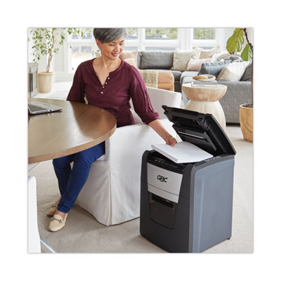 AutoFeed+ 100X Super Cross-Cut Home Office Shredder, 100 Auto/8 Manual Sheet Capacity