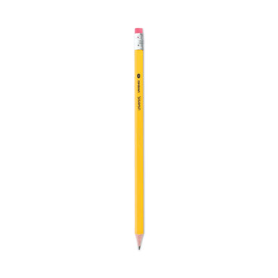#2 Pre-Sharpened Woodcase Pencil, HB (#2), Black Lead, Yellow Barrel, 72/Pack UNV55402