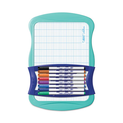 BIC® Intensity Dry Erase Board and Markers Kit