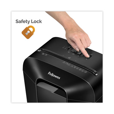 Powershred LX45 Cross-Cut Shredder, 8 Manual Sheet Capacity