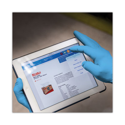 GLOVES,NITRILE,3MIL,L,LBE