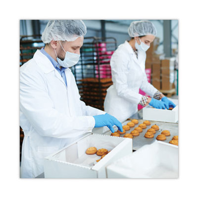 GLOVES,NITRILE,3MIL,L,LBE