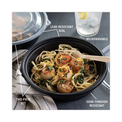 EarthChoice MealMaster Container with Lid, 32 oz, 8