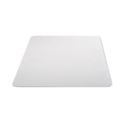 Antimicrobial Chair Mat, Rectangular, 45 x 53, Clear
