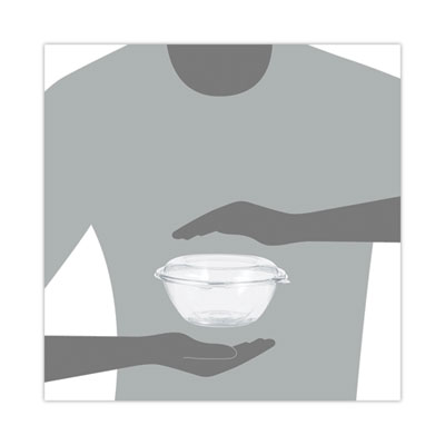 BOWL,24OZ,W/DOME LID,CLR