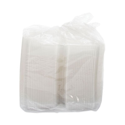 CONTAINER,HINGED LID,CLR