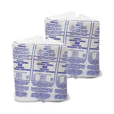 CONTAINER,W/LID,2/100,WH