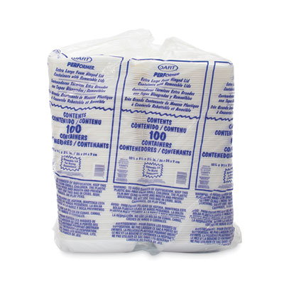 CONTAINER,W/LID,2/100,WH