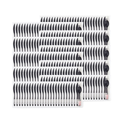 CUTLERY,KIT,SP/KN/FK,BK