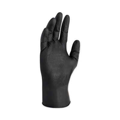 GLOVES,NITRILE,XL,BK
