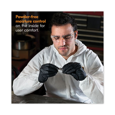 GLOVES,NITRILE,2XL,BK