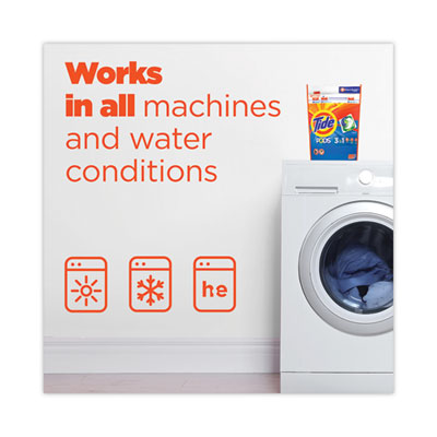 Pods, HE Compatible, Tide Original, 112 Pods/Tub, 4 Tubs/Carton
