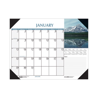 House of Doolittle™ Earthscapes™ Scenic Desk Pad Calendar
