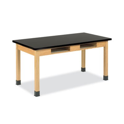 Diversified Spaces™ Classroom Book Compartment Science Table