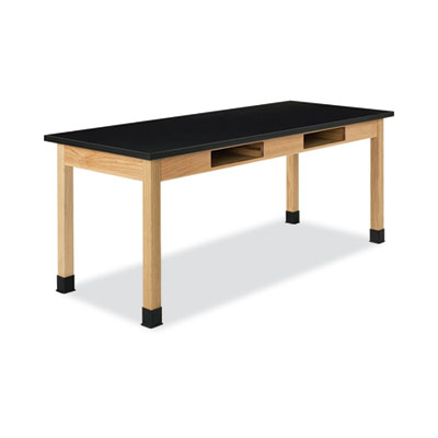 Diversified Spaces™ Classroom Book Compartment Science Table