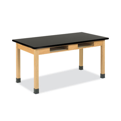 Diversified Spaces™ Classroom Book Compartment Science Table