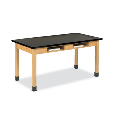 Diversified Spaces™ Classroom Book Compartment Science Table