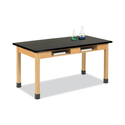 Diversified Spaces™ Classroom Book Compartment Science Table