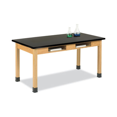 Diversified Spaces™ Classroom Book Compartment Science Table
