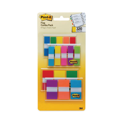 Post-it® Flags 1/2" & 1" Flag Value Pack
