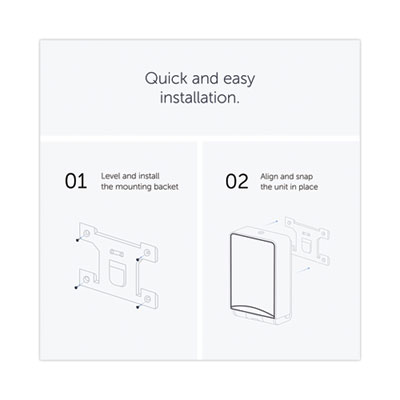 ICON Automatic Soap and Sanitizer Dispenser, 1.2 L, 8.06 x 14.18 x 4.75, Silver Mosaic