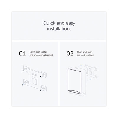 ICON Automatic Soap and Sanitizer Dispenser, 1.2 L, 8.06 x 14.18 x 4.75, White Mosaic