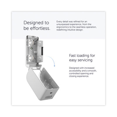 ICON Coreless Standard Roll Toilet Paper Dispenser, 7.18 x 13.37 x 7.06, Black Mosaic