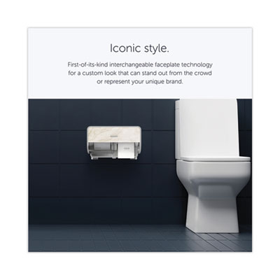 DISPENSER,TOILET,HRZ,W,MB