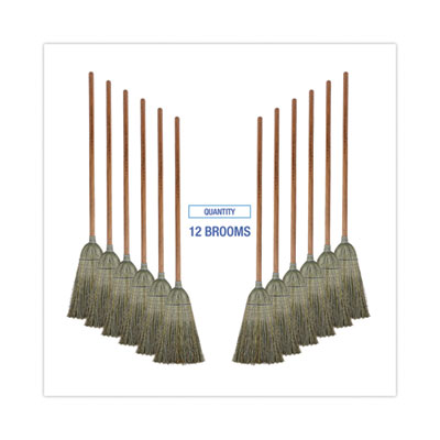 Warehouse Broom, Yucca Corn Fiber Bristles, 56