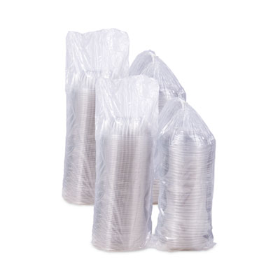 BOWL,W/LD,PLAS,32OZ,CLR