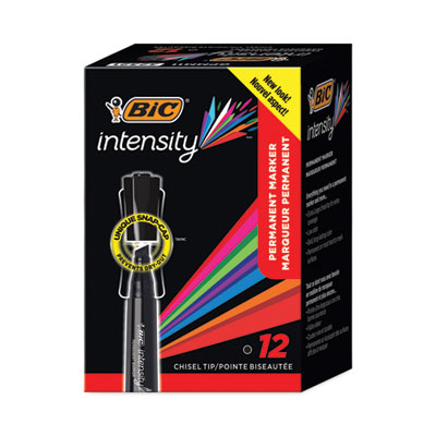 BIC® Intensity® Chisel Tip Permanent Marker