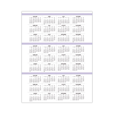 Recycled WildFlower Weekly/Monthly Planner, WildFlower Artwork, 11 x 8.5, Gray/White/Purple Cover, 12-Month (Jan-Dec): 2025