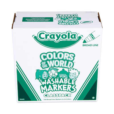 Crayola® Ultra-Clean Washable(TM) Marker Classpack®