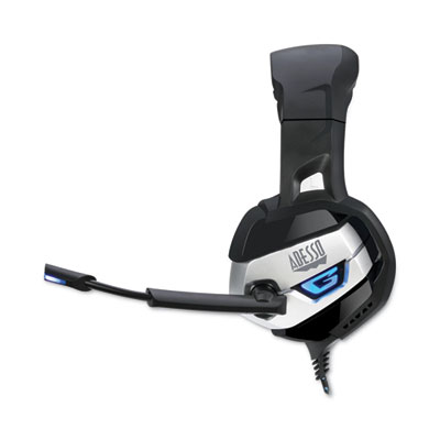Xtream G2 Binaural Over The Head Headset, Black/Blue