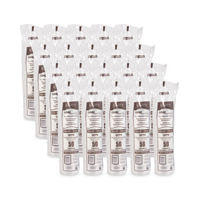 Conex ClearPro Plastic Cold Cups, 16 oz, Clear, 50/Sleeve, 20 Sleeves/Carton