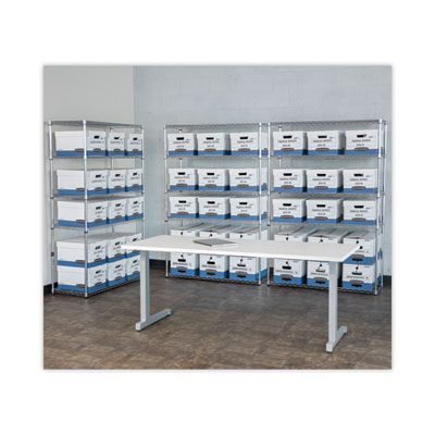 STOR/FILE Medium-Duty Letter/Legal Storage Boxes, Letter/Legal Files, 12.75