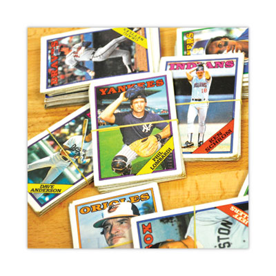 Pale Crepe Gold Rubber Bands, Size 117B, 0.06