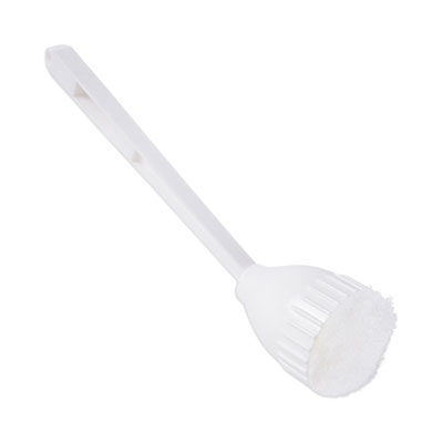 Rubbermaid FG631100 Toilet Bowl Brush Holder, White, Plastic - 5