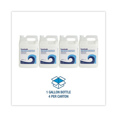 Boardwalk High Traffic Floor Polish, Apply 3 to 5 Coats per Application, Unscented, 1 gal Bottle, 4/Carton (BWK4404F) BWK4404F