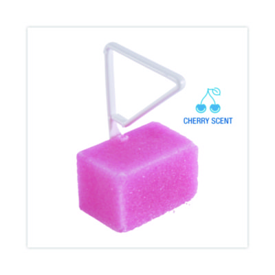 Para Toilet Bowl Deodorizer Block, Cherry Scent, 4 oz, Pink, 12/Box