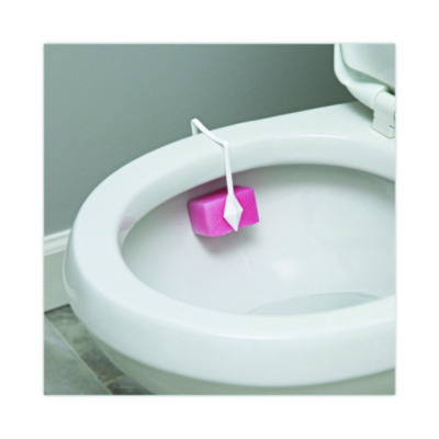 Para Toilet Bowl Deodorizer Block, Cherry Scent, 4 oz, Pink, 12/Box