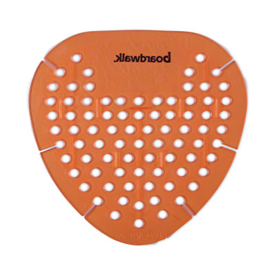 Gem Urinal Deodorizer Screen, Mango Scent, Orange, 12/Box