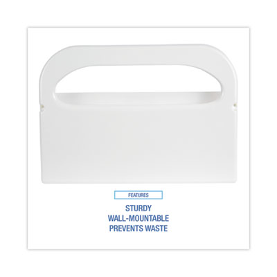 Toilet Seat Cover Dispenser, 16 x 3 x 11.5, White, 2/Box