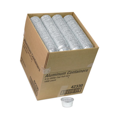 Aluminum Take-Out Container, 4 oz, 2.94