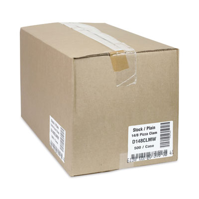 CONTAINER,PIZZA HINGED,WH