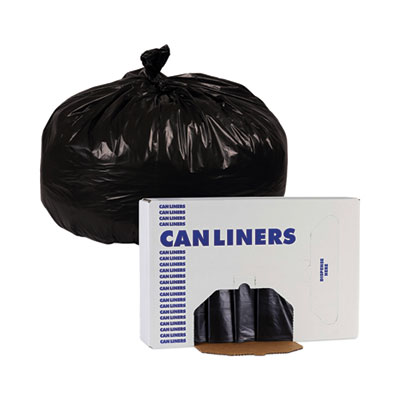 Linear Low Density Industrial Can Liners, 56 gal, 1.7 mil, 43
