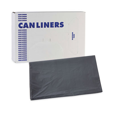 Linear Low Density Industrial Can Liners, 45 gal, 1.1 mil, 40