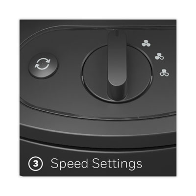 FAN,TURBOFORCE FLOOR,BK